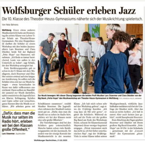 Read more about the article “Into Jazz”-Workshop mit der “Fetten Hupe”