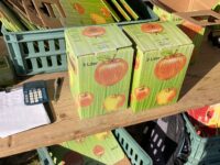 Zweite Saftpressung erfolgreich: nochmal 180 Liter