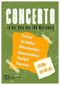 Mehr über den Artikel erfahren Concerto am 10.06.2026, 18 Uhr – herzliche Einladung