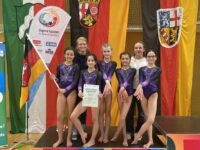 Turnerinnen erreichen starken 8. Platz beim Bundesfinale in Berlin
