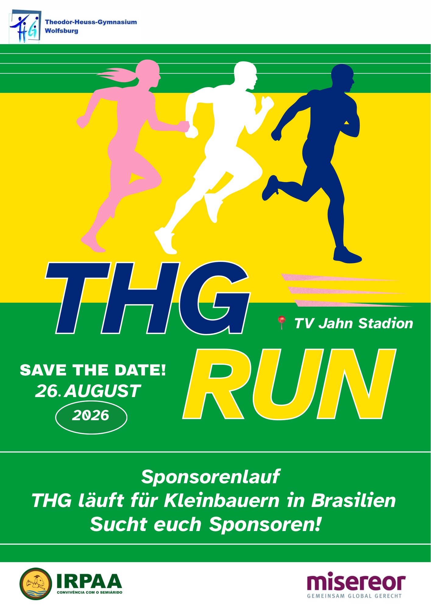 Mehr über den Artikel erfahren Solidarität geht – Sponsorenlauf am THG für Kleinbauern in Brasilien